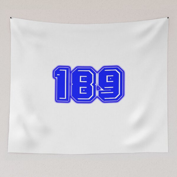 Item preview, Blue Number 189 designed and sold by sport-blue.
