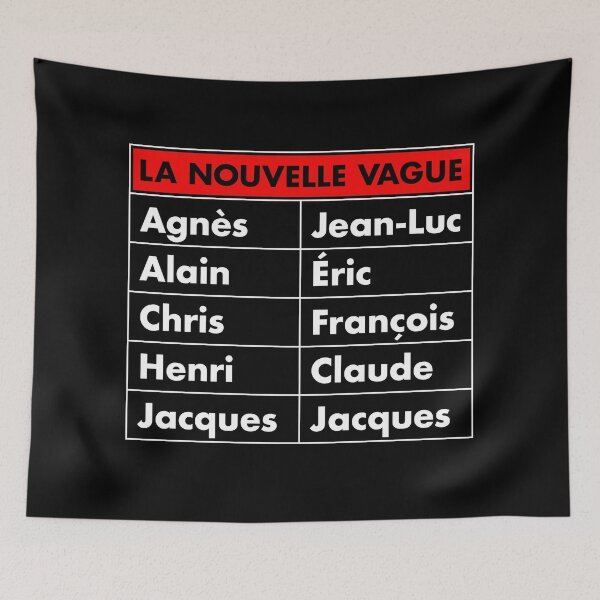 Artikelvorschau, French New Wave / La Nouvelle Vague Cinephile Filmfan entworfen und verkauft von ClickForMore.