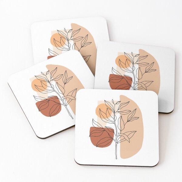 Item preview, Minimal Abstract Leaf designed and sold by Itika Bhattacharjee.