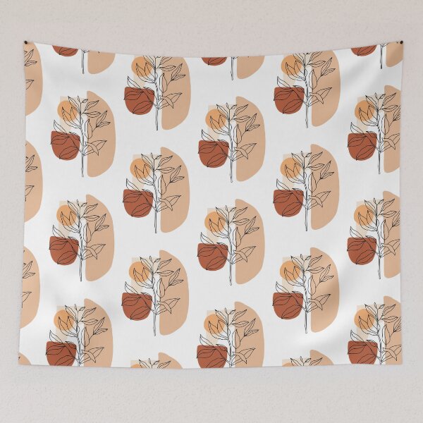 Item preview, Minimal Abstract Leaf designed and sold by Itika Bhattacharjee.