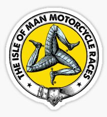 Isle of Man Motorcycle Races Sticker