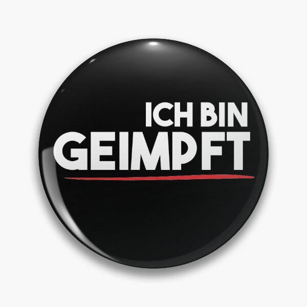 Item preview, Ich Bin geimpft 2021 designed and sold by Heddar Badreddine.