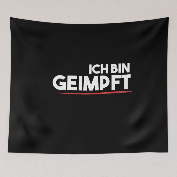 Item preview, Ich Bin geimpft 2021 designed and sold by Heddar Badreddine.