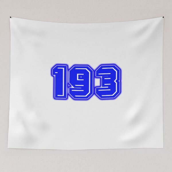 Item preview, Blue Number 193 designed and sold by sport-blue.