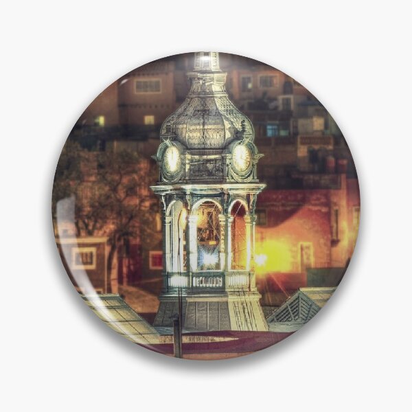 Item preview, Vista de Guanajuato, México. Iluminación nocturna de los edificios. designed and sold by TurboCrazy.