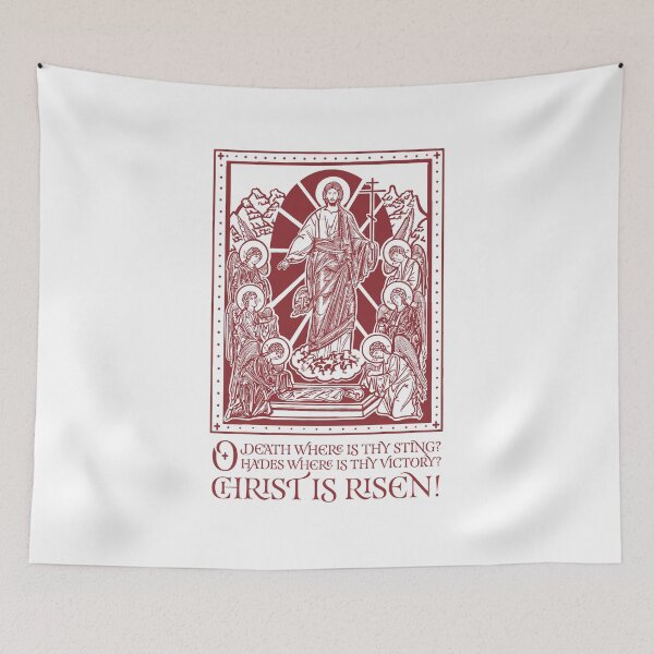 Item preview, Red Pascha with Text - The Feast of Feasts designed and sold by EkromDesigns.