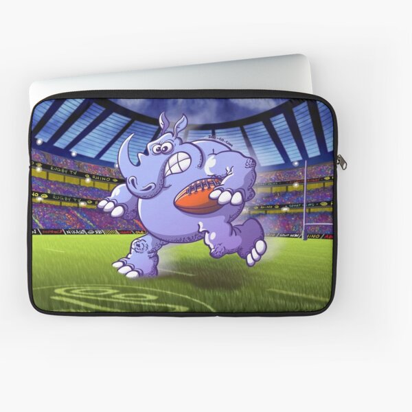Rugby Rhinoceros Laptop Sleeve