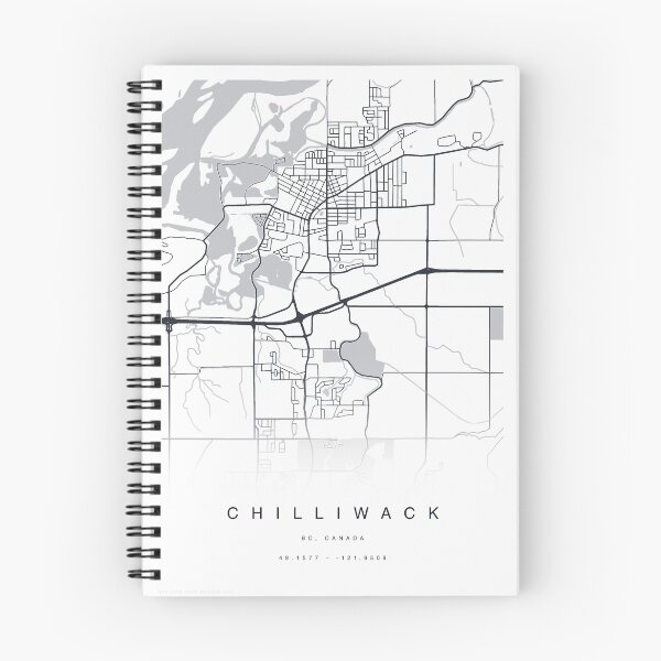 Item preview, Chilliwack, British Columbia Canada Map Poster designed and sold by TheZenSprout.