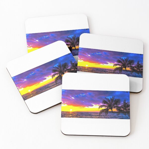 Item preview, island, summer, palm designed and sold by Flamingo-ae.
