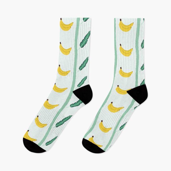 Item preview, Bananas tropicales hawaianas con rayas verticales designed and sold by Cre8iveLady.