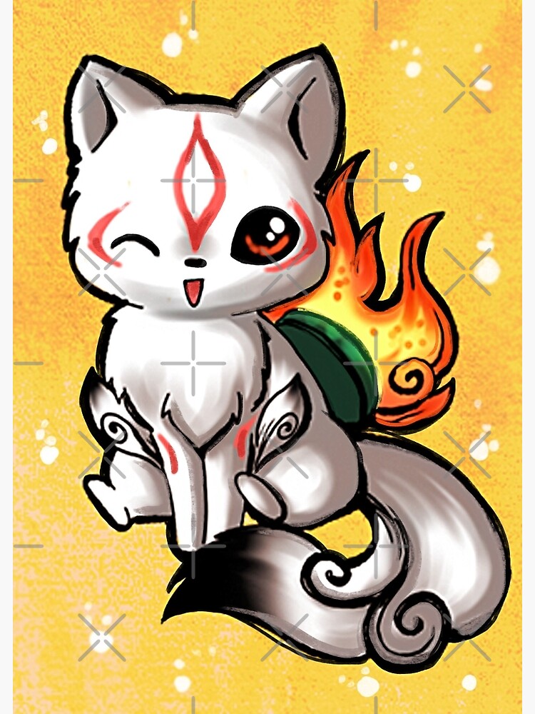 Okamiden Nanami Okami - Okamiden - Posters and Art Prints