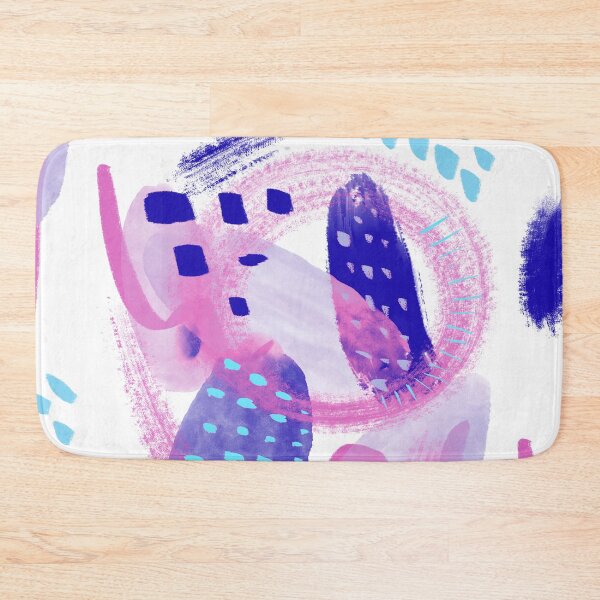Item preview, Abstract pink and purple art designed and sold by orangerinka.