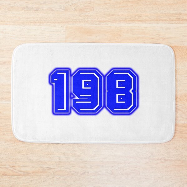 Item preview, Blue Number 198 designed and sold by sport-blue.