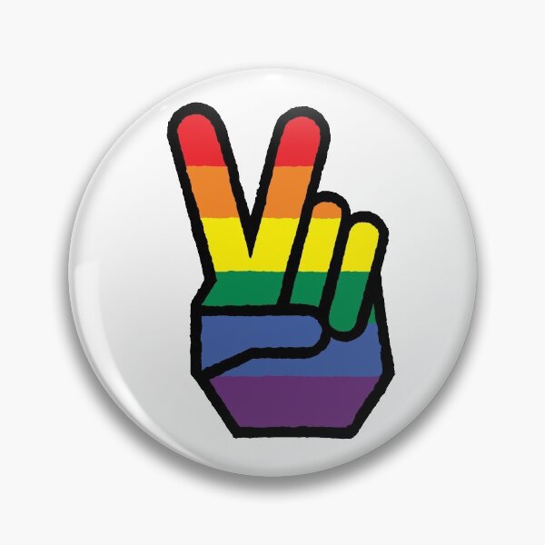 Item preview, LGBT+ Peace Symbol designed and sold by CarlFlint.