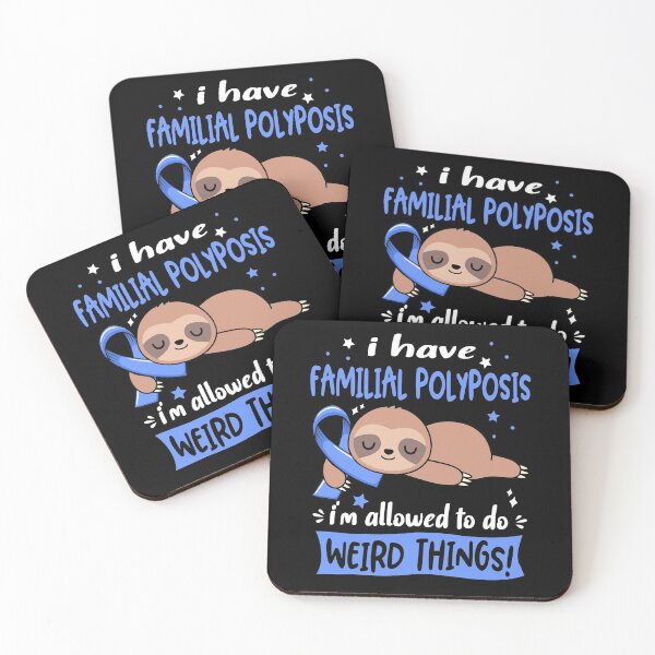 Item preview, Familial Polyposis Awareness Funny I have Familial Polyposis i'm allowed to do Weird Things! designed and sold by JanetShop809.