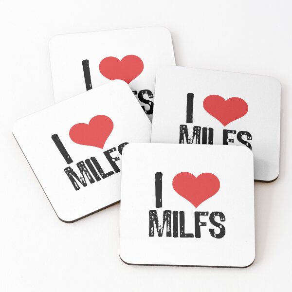 Item preview, I Love MILFs designed and sold by The "I Love Everything" Shop.
