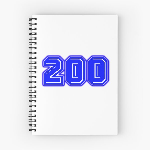 Item preview, Blue Number 200 designed and sold by sport-blue.