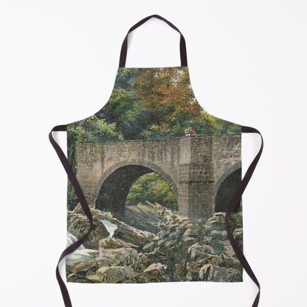 Item preview, Vintage Illustration of Bridge of Feugh, Banchory designed and sold by yourscotland.