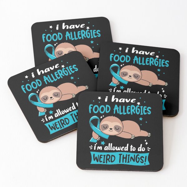 Item preview, Food Allergies Awareness Funny I have Food Allergies i'm allowed to do Weird Things! designed and sold by JanetShop809.
