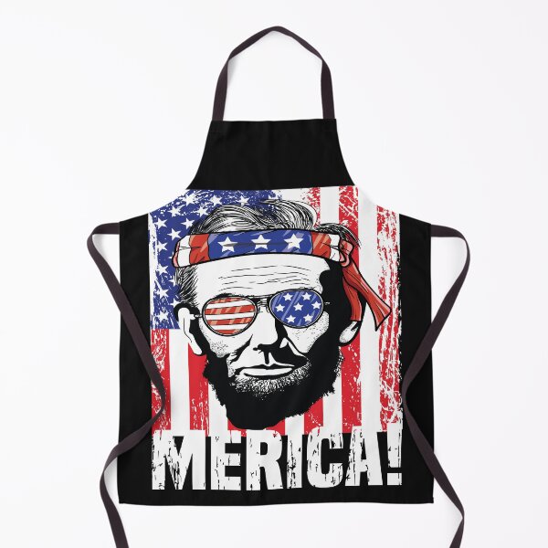 Item preview, Abraham Lincoln Merica 4th of July American Flag Sunglasses designed and sold by clothesy7.