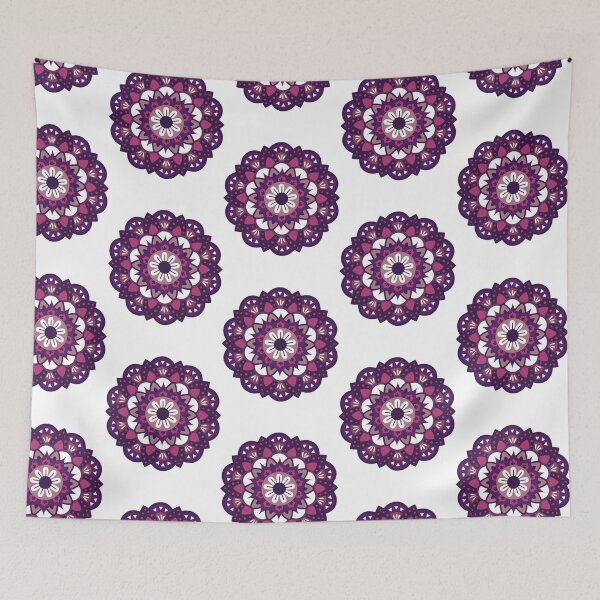 Aperçu de l'œuvre Flux de mandala de chakra de la couronne créée et vendue par PiouLifeStyleCo.