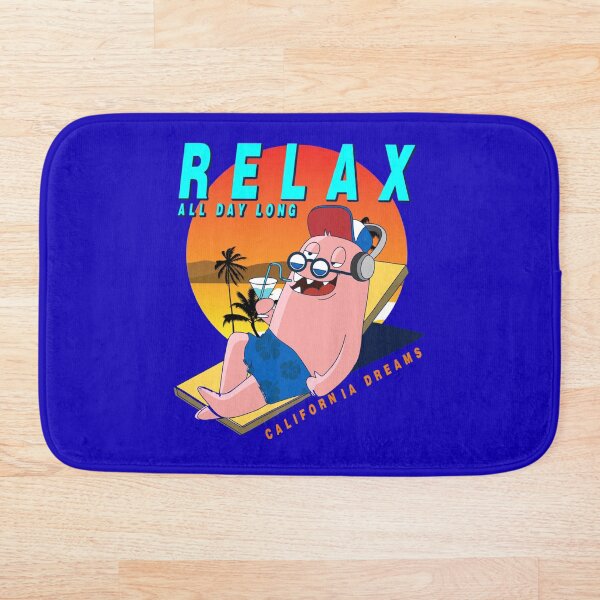 Item preview, California beach summer Relax Cool Monster T shirt designed and sold by GreenMall.
