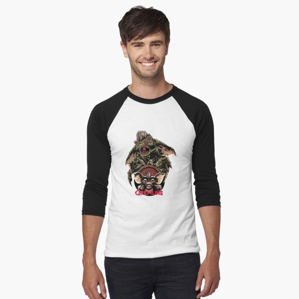 Item preview, Baseball ¾ Sleeve T-Shirt designed and sold by GremlinsWorld.