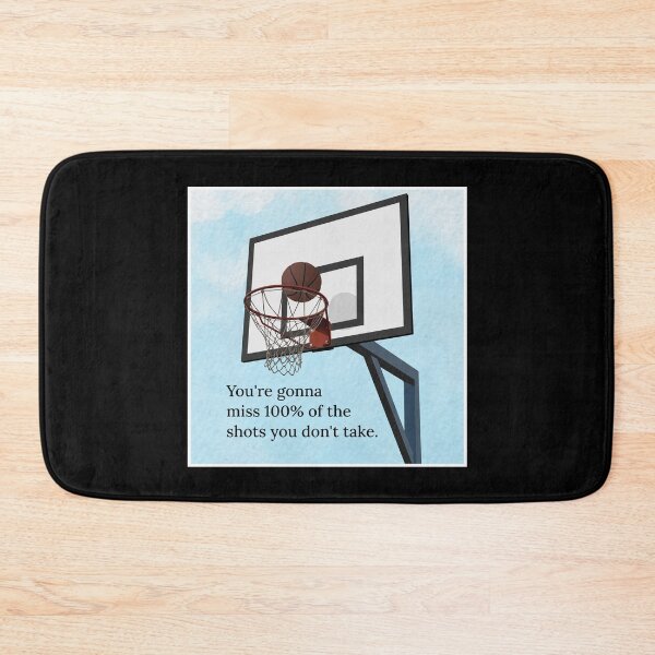 Artikelvorschau, Basketball Korb Sport Wurf Treffer Motivation Spruch entworfen und verkauft von CreatDifference.