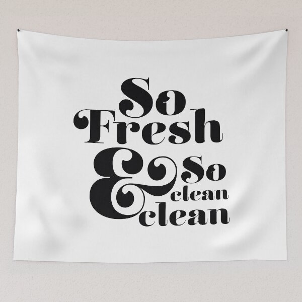 Item preview, So Fresh & So Clean Clean designed and sold by GeorgiaBDesigns.