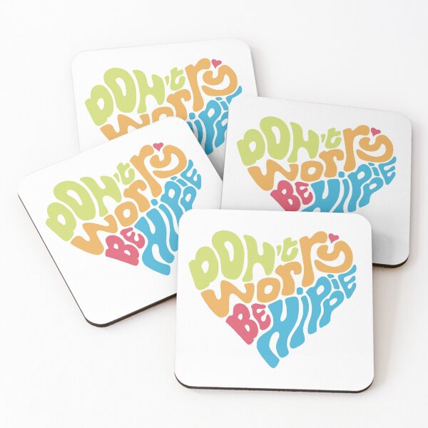 Item preview, Don't Worry Be Hippie designed and sold by MartineMeeka.