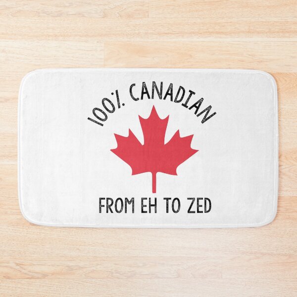 Item preview, 100% CANADIAN FROM EH TO ZED - CANADA DAY designed and sold by Heddar Badreddine.