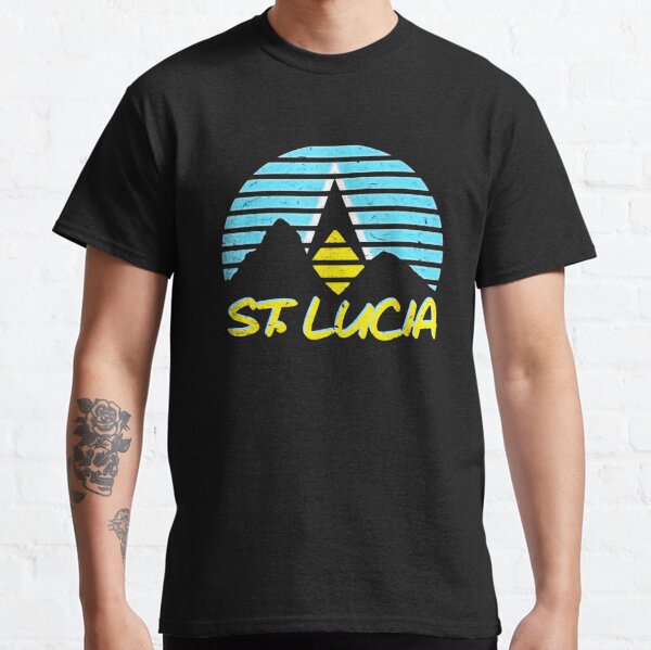 St Lucia Souvenir T-Shirts for Sale