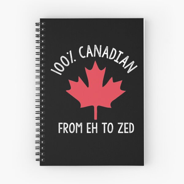 Item preview, 100% CANADIAN FROM EH TO ZED - CANADA DAY designed and sold by Heddar Badreddine.