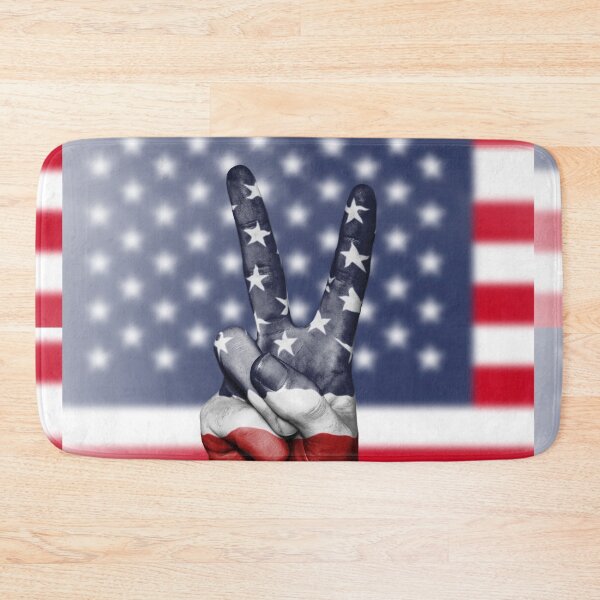 Item preview, Love American Flag Rock designed and sold by WaveOcean123.