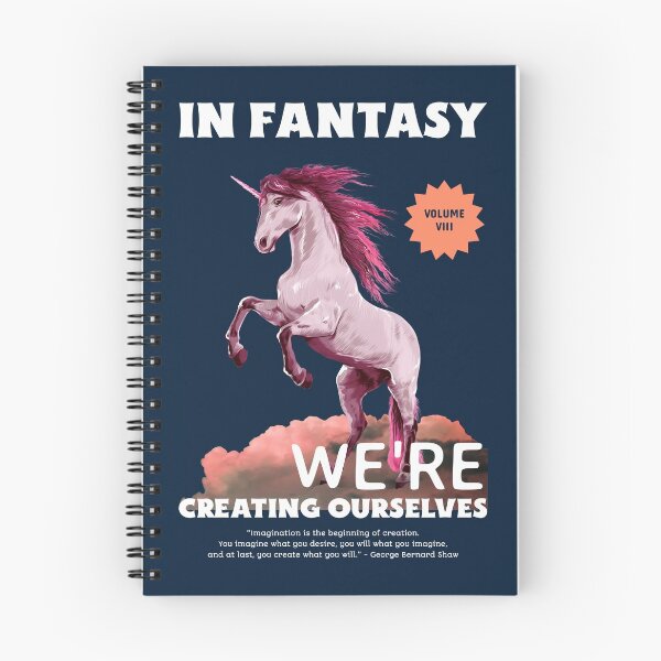 Item preview, IN FANTASY WE'RE CREATING OURSELVES designed and sold by AladdinMktgs.