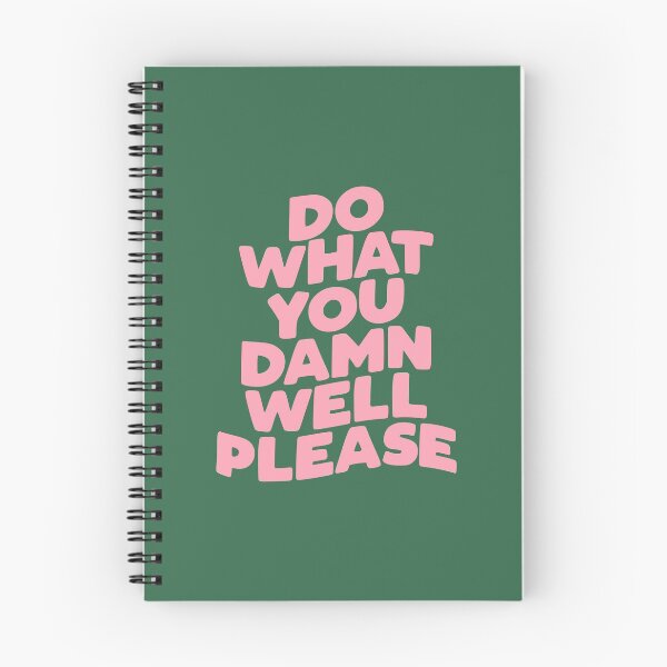 Item preview, Do What You Damn Well Please designed and sold by MotivatedType.