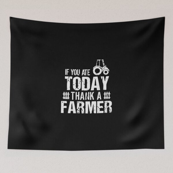 Item preview, Funny Farming Design Thank A Farmer Farm Clothing designed and sold by cpaddensil.