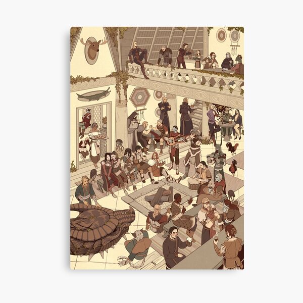 Whiterun Tavern Canvas Print