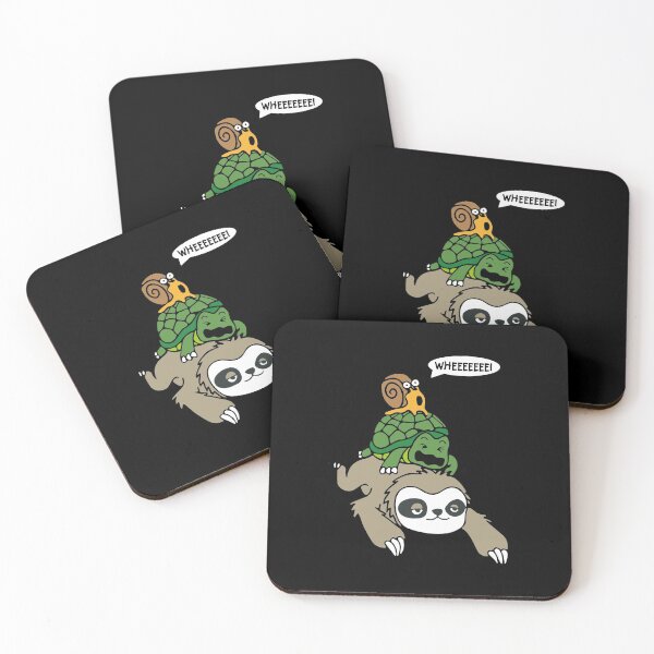 Item preview, Cool Sloth Turtle And Snail Running Team designed and sold by eaneyjulie.