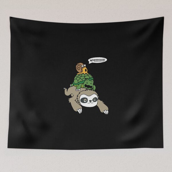 Item preview, Cool Sloth Turtle And Snail Running Team designed and sold by eaneyjulie.