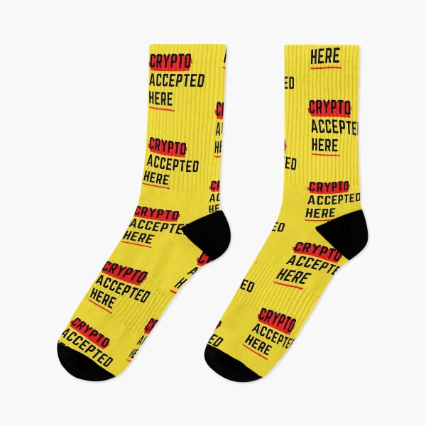 Item preview, Crypto Accepted Here designed and sold by OonaLo.