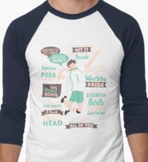 The Grand King Men's Baseball ¾ T-Shirt
