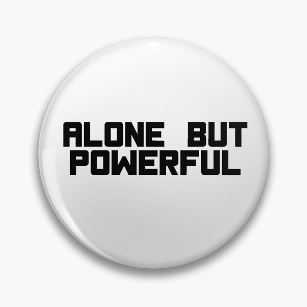 Item preview, Alone But Powerful designed and sold by Running-Icon.