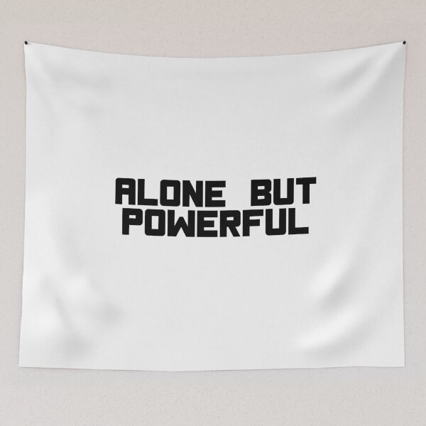 Item preview, Alone But Powerful designed and sold by Running-Icon.