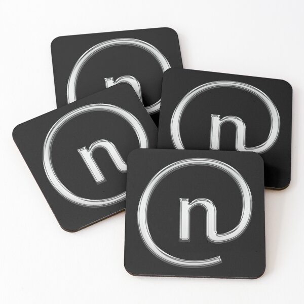 Item preview, n in an @ sign designed and sold by Logo-stick.