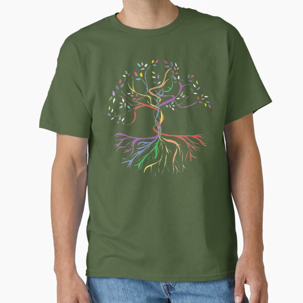 Vista previa del artículo con la obra «Árbol del orgullo de la vida», diseñado y vendido por EllyBurg.
