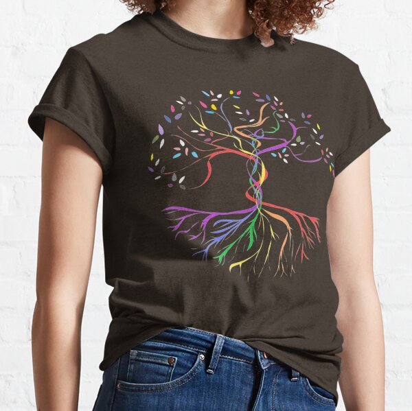 Arbre de la fierté de la vie T-shirt classique