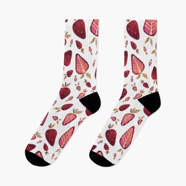 Item preview, Cute strawberry pattern (summer vibes / cottagecore) designed and sold by Nocmora.