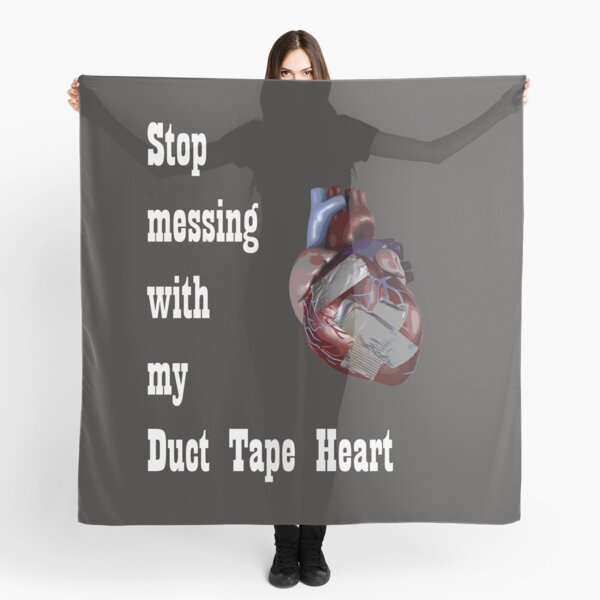 Item preview, Barenaked Ladies - Duct Tape Heart - light text designed and sold by lyricalshirts.