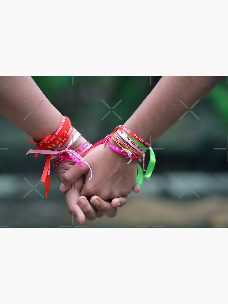Friendship bracelets hands hires stock photography and images  Alamy